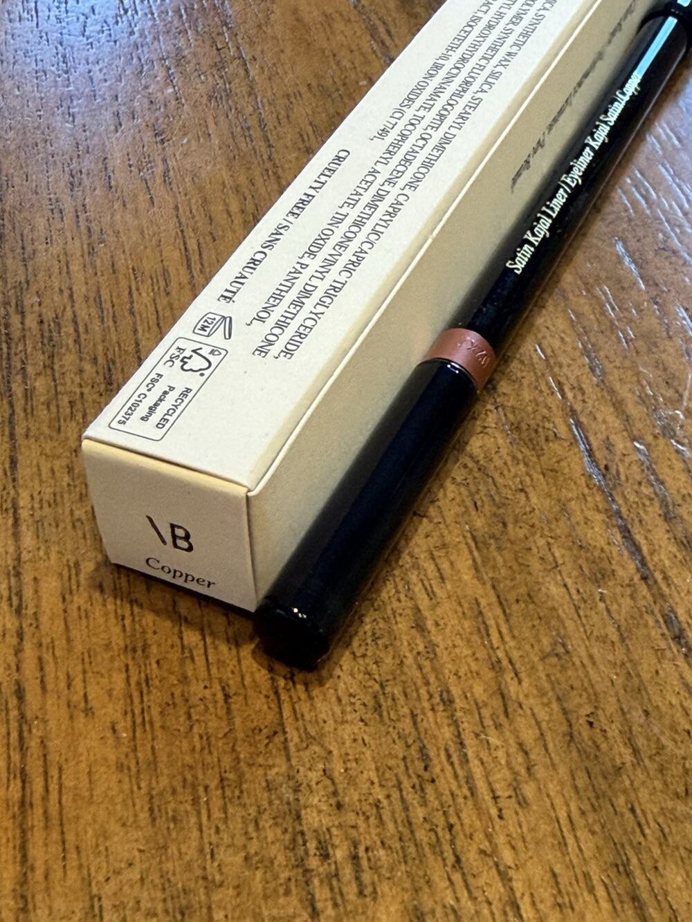 Victoria Beckham Satin Kajal Jewel Liner Eyeliner Copper Metallic New in Box